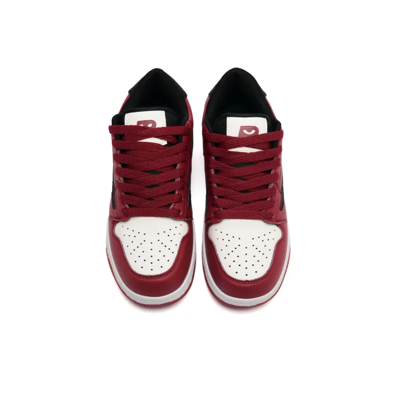 Circle Small Coverage Abrasion Resistant Lightweight Low Top Skateboard Shoes Unisex-24