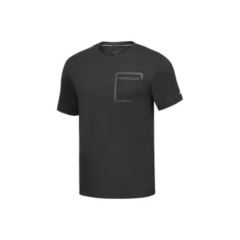 Skechers Comfort Sports Series T Shirt Men's Carbon Black 0018
