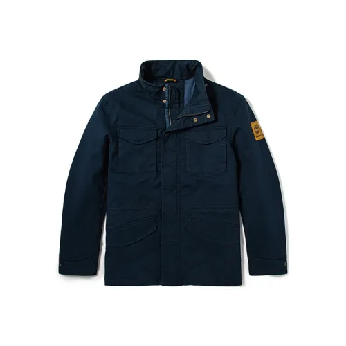 Timberland Puffer Jackets Men Dark Royal Blue