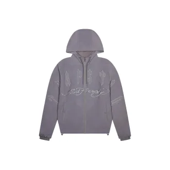Ed Hardy x Trapstar Trapstar Collaboration FW24 Jackets Coats Unisex Gray