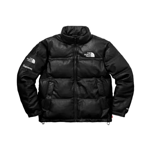 Supreme The North Face Leather Nuptse Jacket