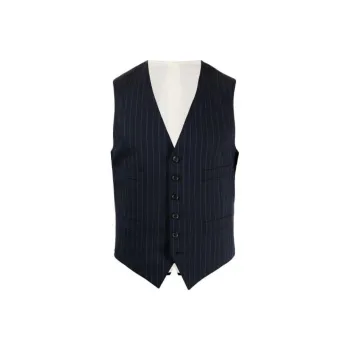 Polo Ralph Lauren Pinstriped Cotton silk Waistcoat