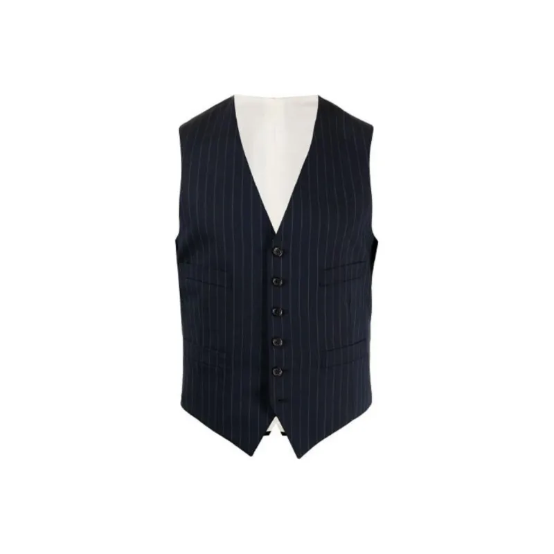 Polo Ralph Lauren Pinstriped Cotton silk Waistcoat-0