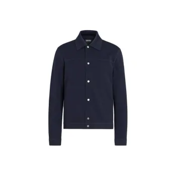 Ermenegildo Zegna Spread collar Knitted Cardigan