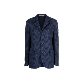 Corneliani Tricot-knit Virgin Wool Blazer