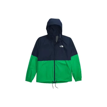 THE NORTH FACE Men's Antora Novelty Rain Jacket Jackets Coats Men's Marine Blue/Emerald Green