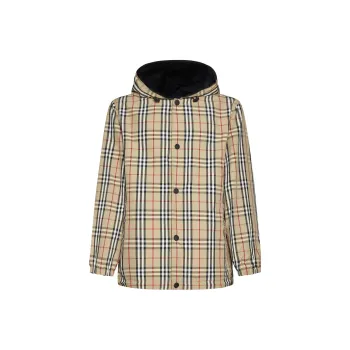 Burberry Check Nylon Reversible Jacket