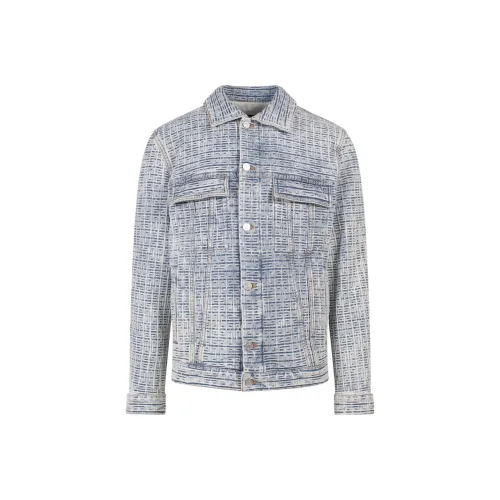 Givenchy Classic Fit 4G Rivet Denim Jacket