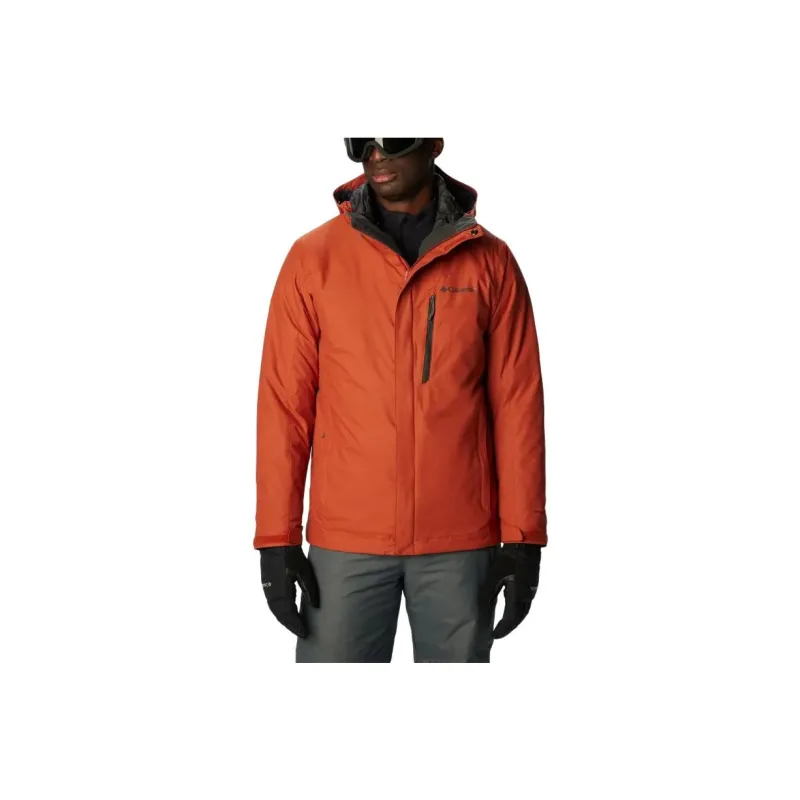 Columbia Windbreaker Jackets Men Orange-0