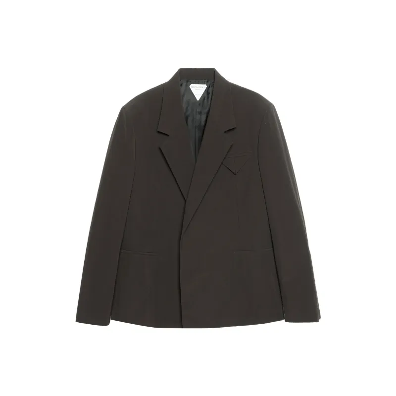 Bottega Veneta Business Suits Coats Men's Brown-0