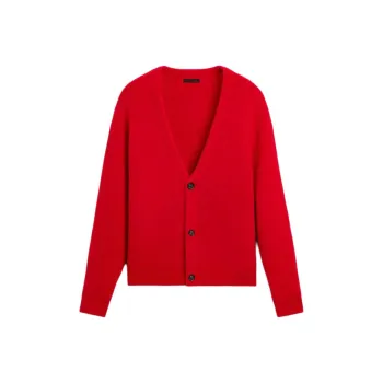 ZARA New Year Knitwear Men Red