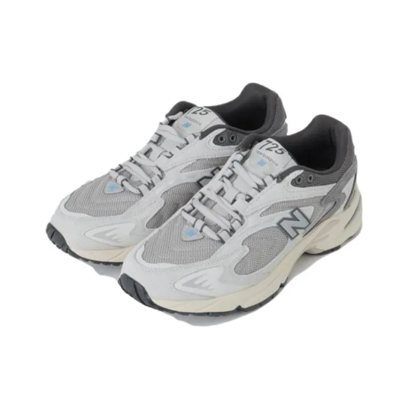 New Balance NB 725 Anti Slip Wear Resistant Low Top Running Shoes Women's Silver Gray-4
