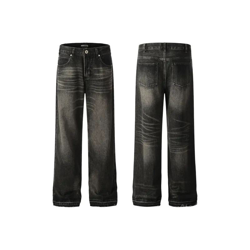 Vine Color Jeans Unisex Black-2