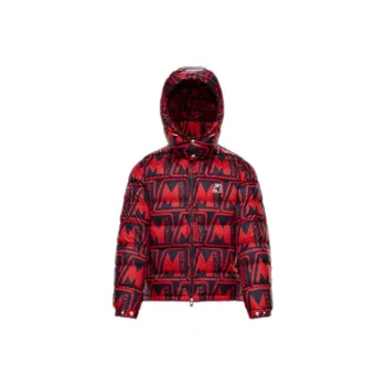 Moncler Down Jackets Men Red
