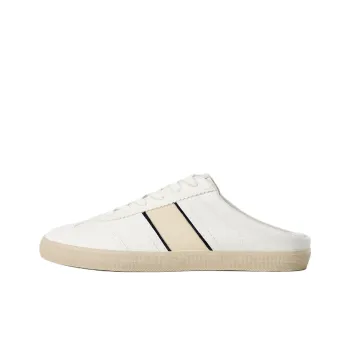 ZARA Rubber Sole Abrasion Resistant Closed Toe Slippers Women's Light Beige Yellow