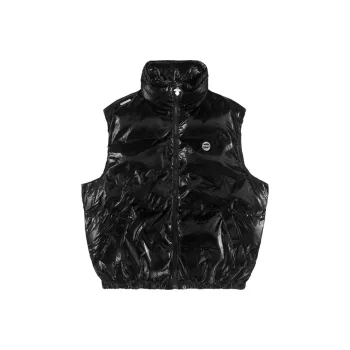Aape Logo patch Padded Gilet