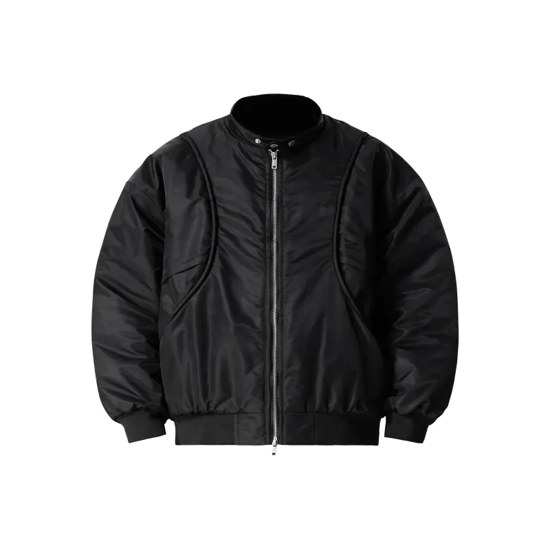 XINYINSU FW24 Jackets Coats Unisex Black-0