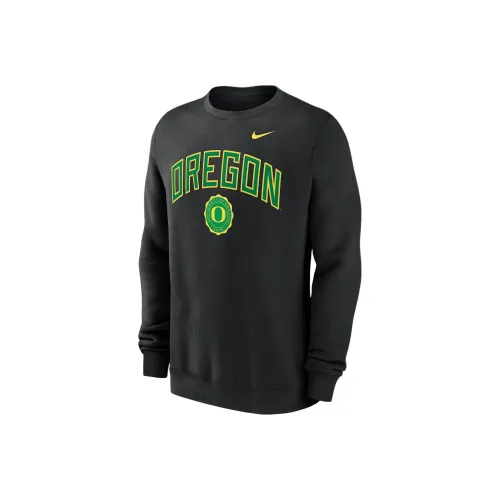 Nike Oregon Ducks Arched Seal Men's Nike College Pullover Crew