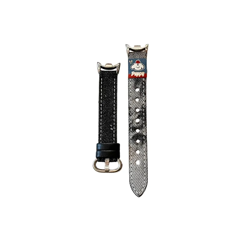 CHUANGYIDA Xiaomi Compatibility Watch Band 135 210mm Denim Material-4