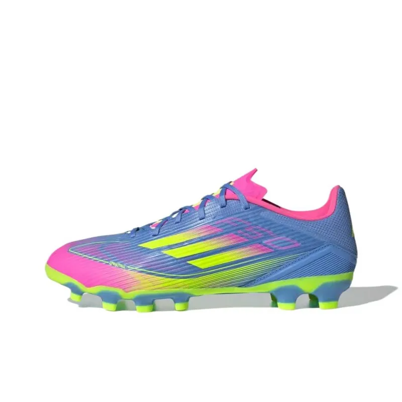 Adidas F50 League Soft Ground, Firm Ground, Artificial Ground Cushioning Slip Resistant Soccer Shoes Unisex Blue-0