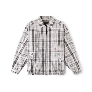 Vans Jackets Coats Men's Light Gray Plaid