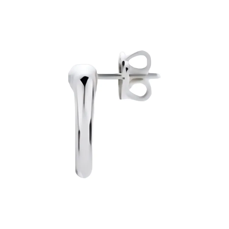 GUCCI 925 Sterling Silver Stud Earrings Unisex Silver-1