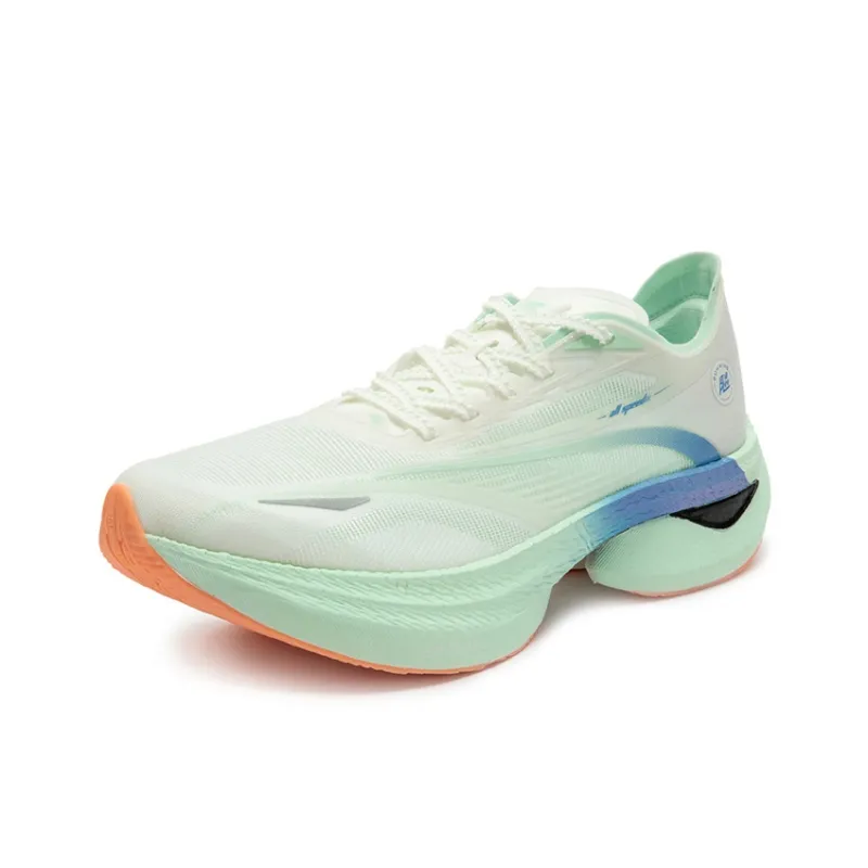 361° Cushioning, Slip Resistant, And Breathable Low Top Casual Running Shoes Unisex Eggshell Green-1