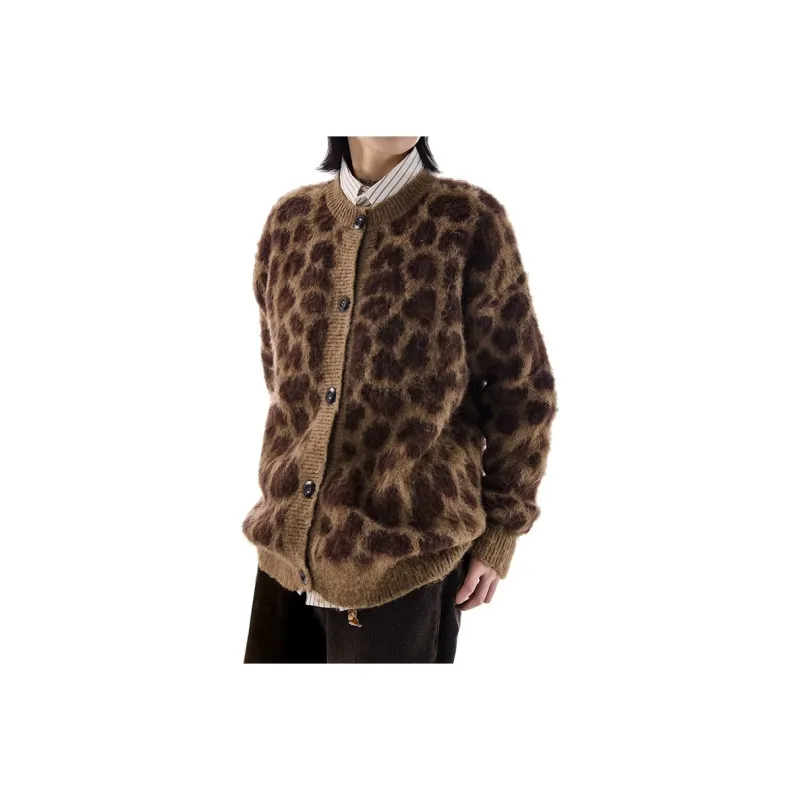 Universal Templates Knitwear Unisex Leopard Print-0