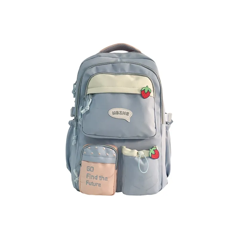 Alcohol Dragon Canvas Backpack Regular Women's Multicolor-17