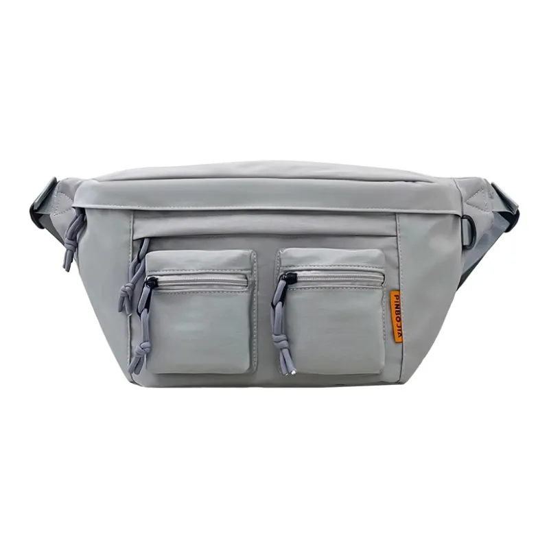 MOK Nylon Sling Bag Regular Unisex Khaki/Gray/Green/Black-4