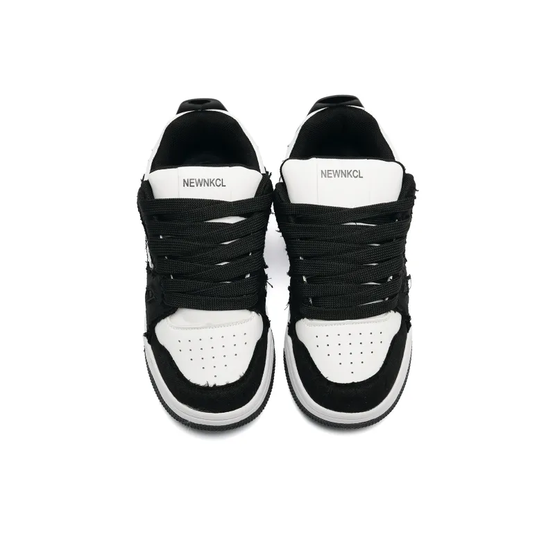 Circle Small Wear resistant And Lightweight Low Top Skateboard Shoes Unisex-3