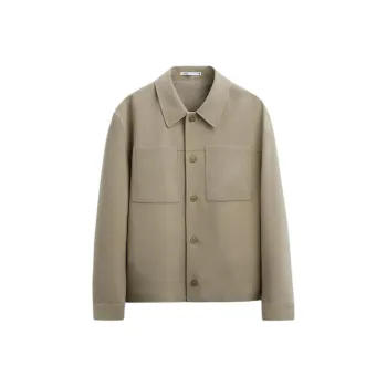 ZARA Jackets Coats Men's Light Brown Yellow