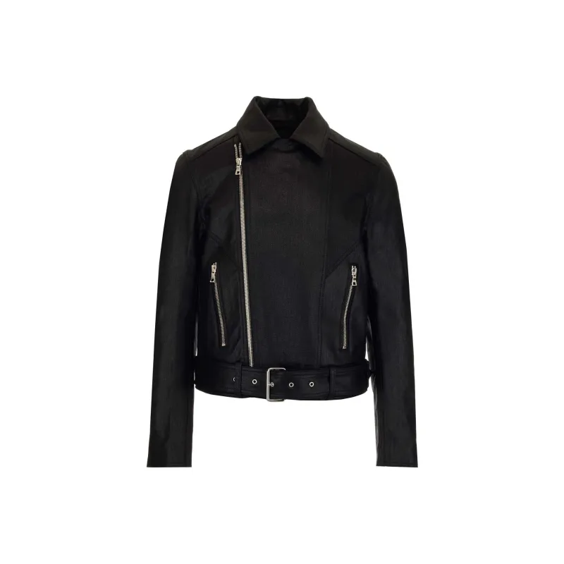 BALMAIN Denim Jackets Men Black-0