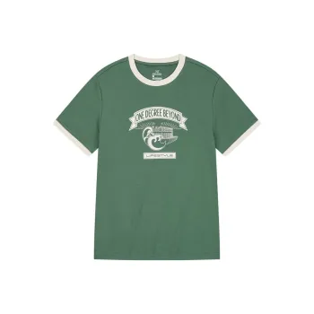 361° T-Shirt Unisex Misty Green/Peeling Paint White