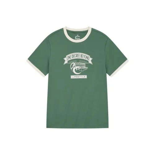 361° T-Shirt Unisex Misty Green/Peeling Paint White