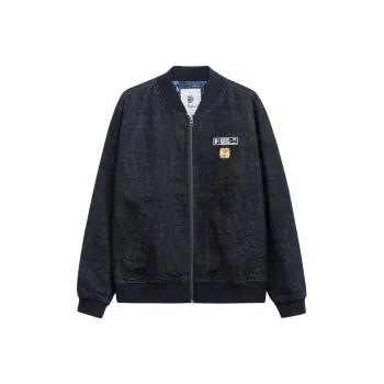 ONIARAI Denim Jackets Men Navy Blue