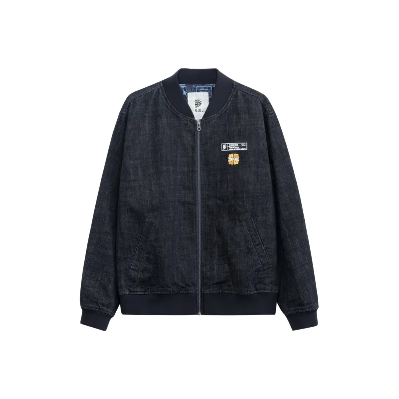 ONIARAI Denim Jackets Men Navy Blue-0