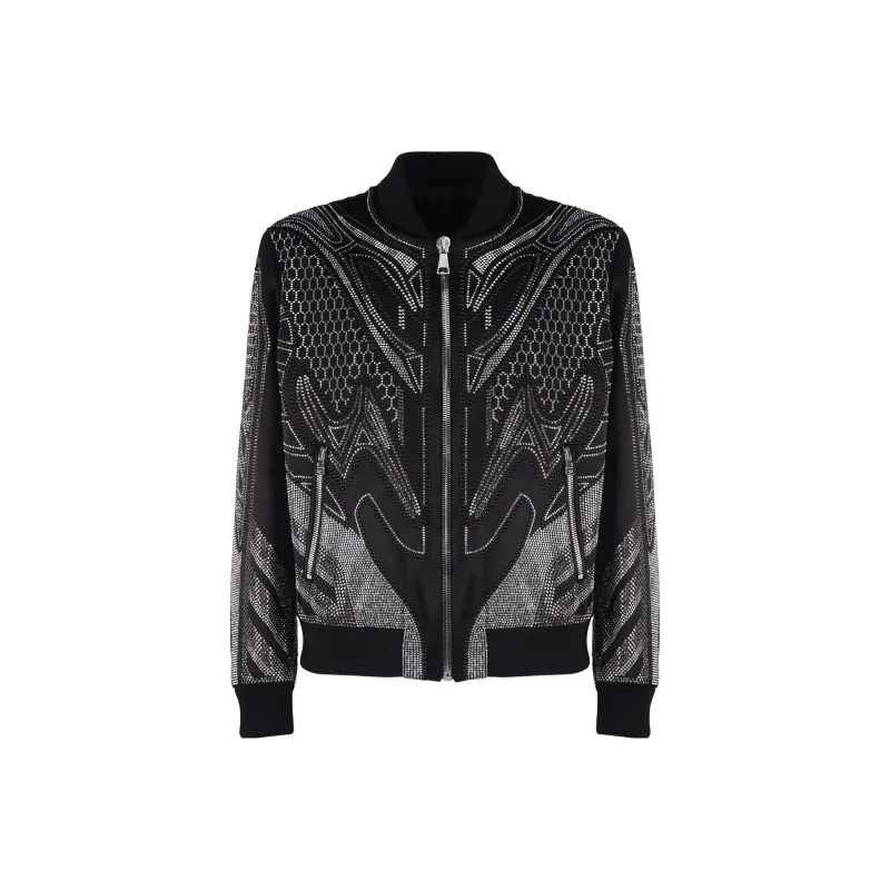 BALMAIN Studded Bomber Jacket-0