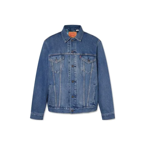 Good Bai X Levis GOOD BAI Collaboration Jackets Men Light Blue