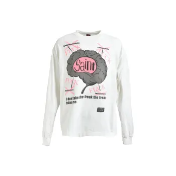 SAINT Mxxxxxx Brain Long Sleeve Tee