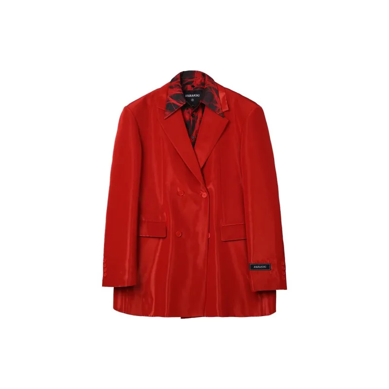 ANNAKIKI Business Suit Unisex Red-0