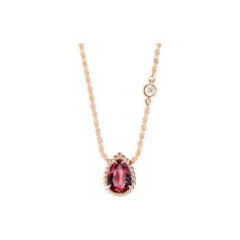 Boucheron 18kt Rose Gold Serpent Bohème XS Motif Diamond Pendant