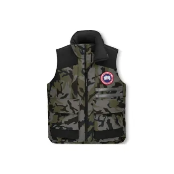 Canada Goose Vest Men's Camouflage Coast Gray