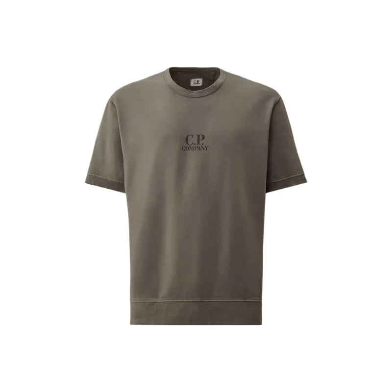 C.P.Company Logo print T shirt-0