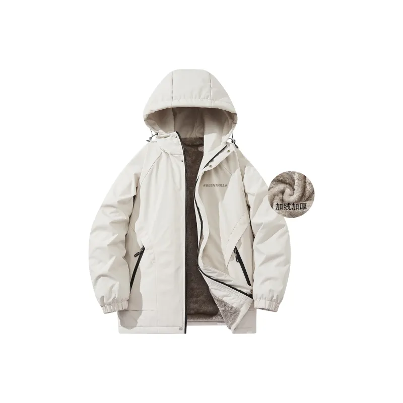 BEENTRILL Jacket Thickened And Fleece Lined Unisex-8