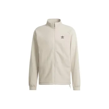 Adidas Originals Classics Trefoil Teddy Jackets Men Beige