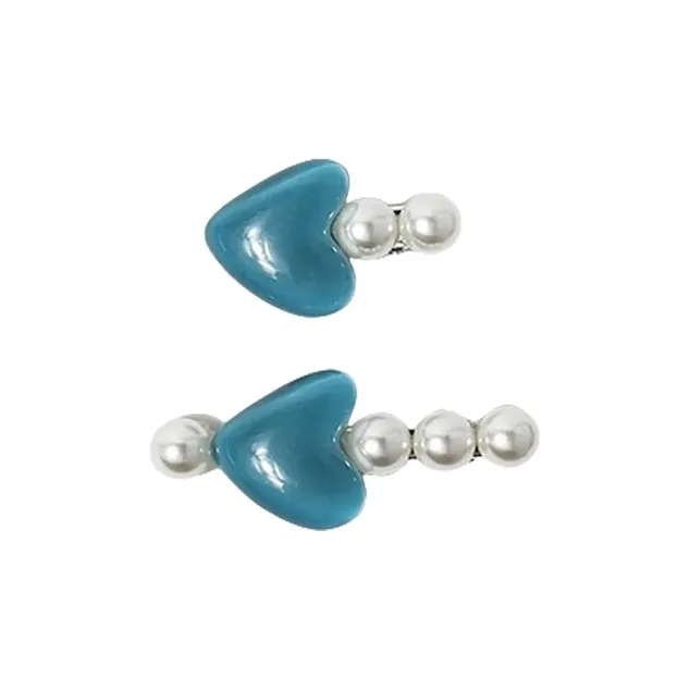 FEO Faux Pearl Hair Clips Women's-8