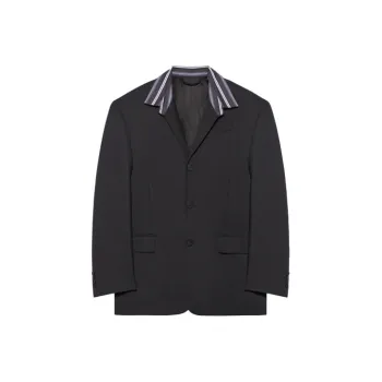 Balenciaga Business Suit Coat Unisex Black