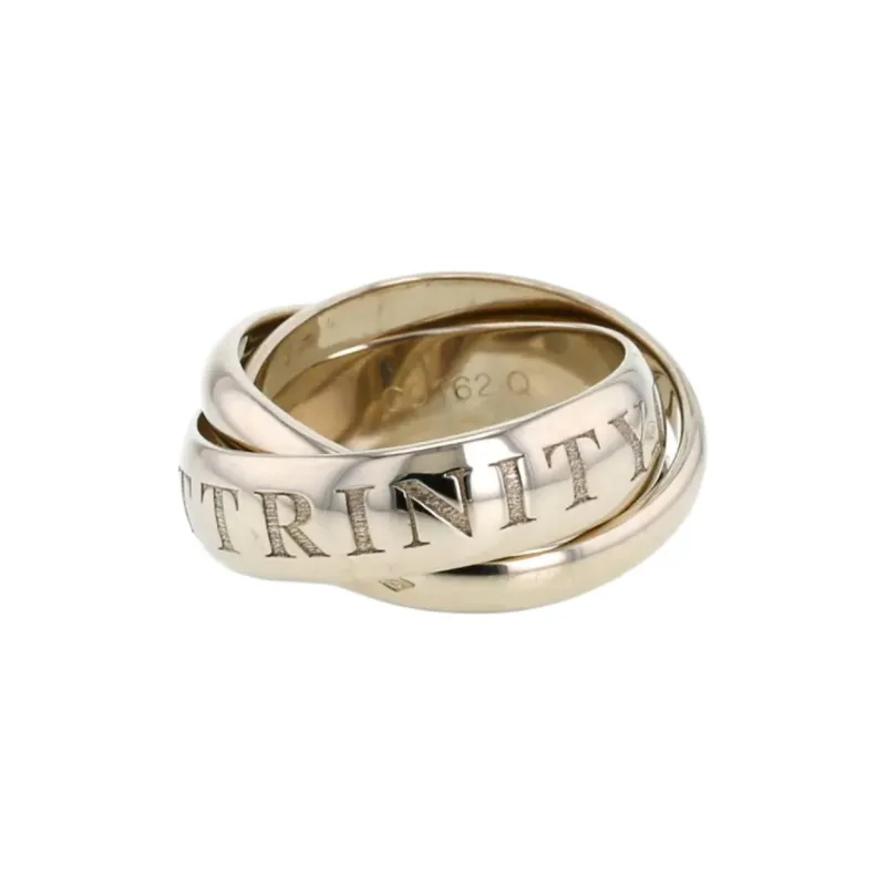 Cartier White Gold Trinity Ring-3