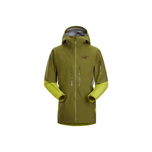 Arcteryx x JIL SANDER Water Resistant Windproof Breathable Wear Resistant Ruched Jacket Men's